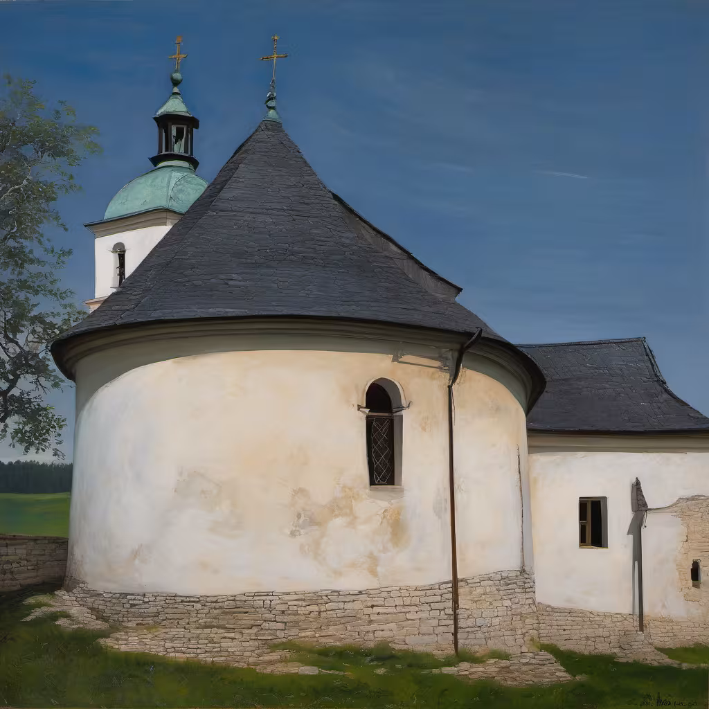 Historisches Erscheinungsbild – Kostel svatého Jakuba Většího (Dolní Moravice)