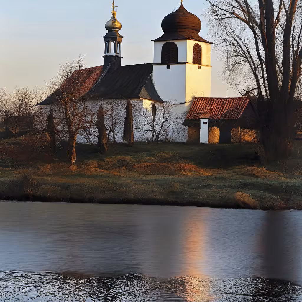 Historická podoba – Kostel svatého Jana Evangelisty (Dlouhá Lhota)