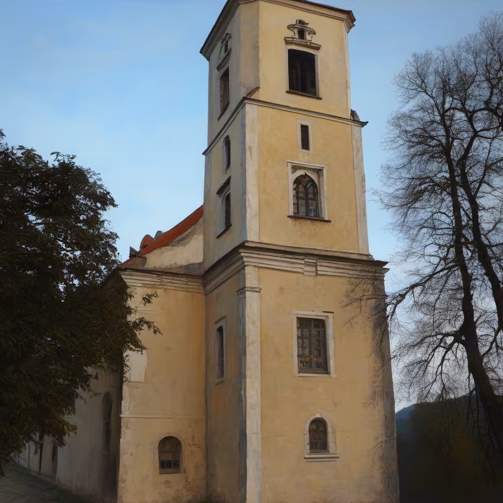 Historická podoba – Kostel svatého Jana Křtitele (Mladkov)