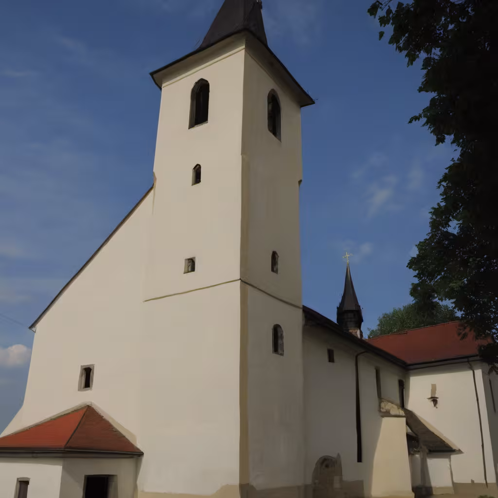 Historická podoba – Kostel svatého Jana Křtitele (Záblatí)