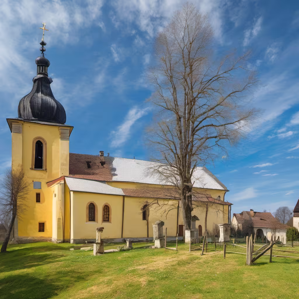 Historická podoba – kostel svatého Jiří v Dobranově