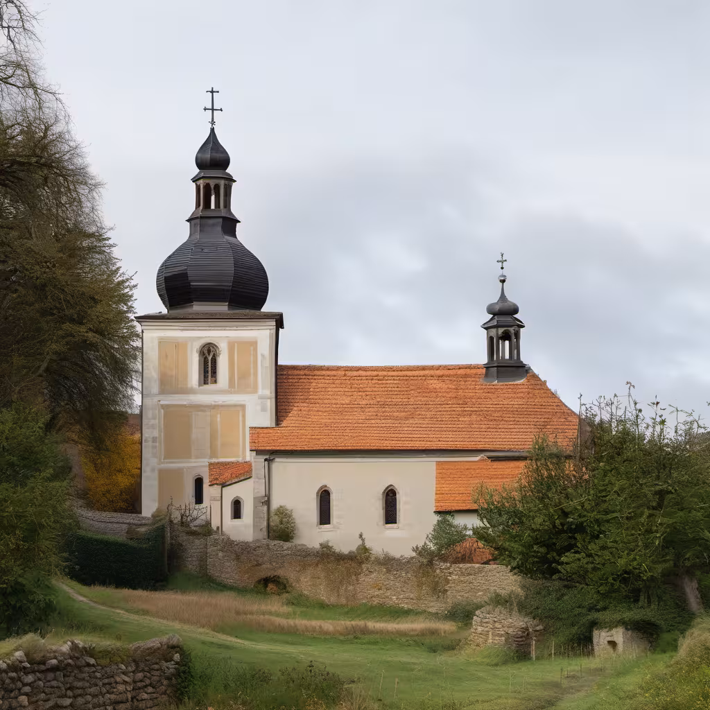 Historická podoba – Kostel svatého Jiljí (Budislavice)