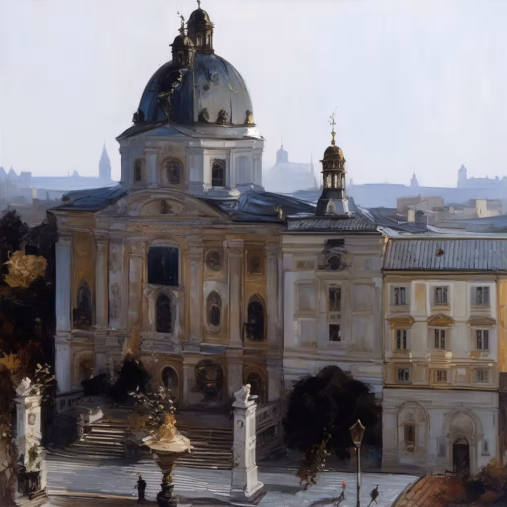 Historisches Erscheinungsbild – kostel svatého Michala (Olomouc)