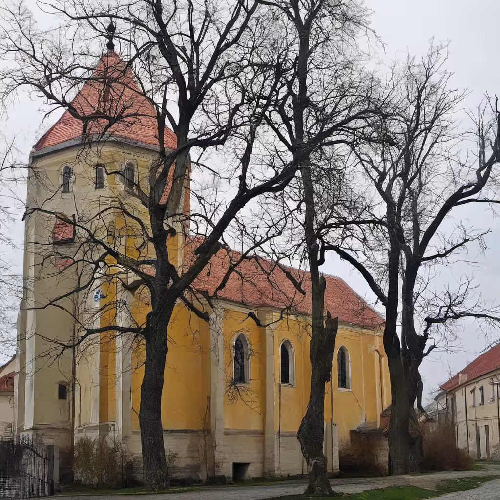 Historická podoba – Kostel svatého Mikuláše (Nepomyšl)