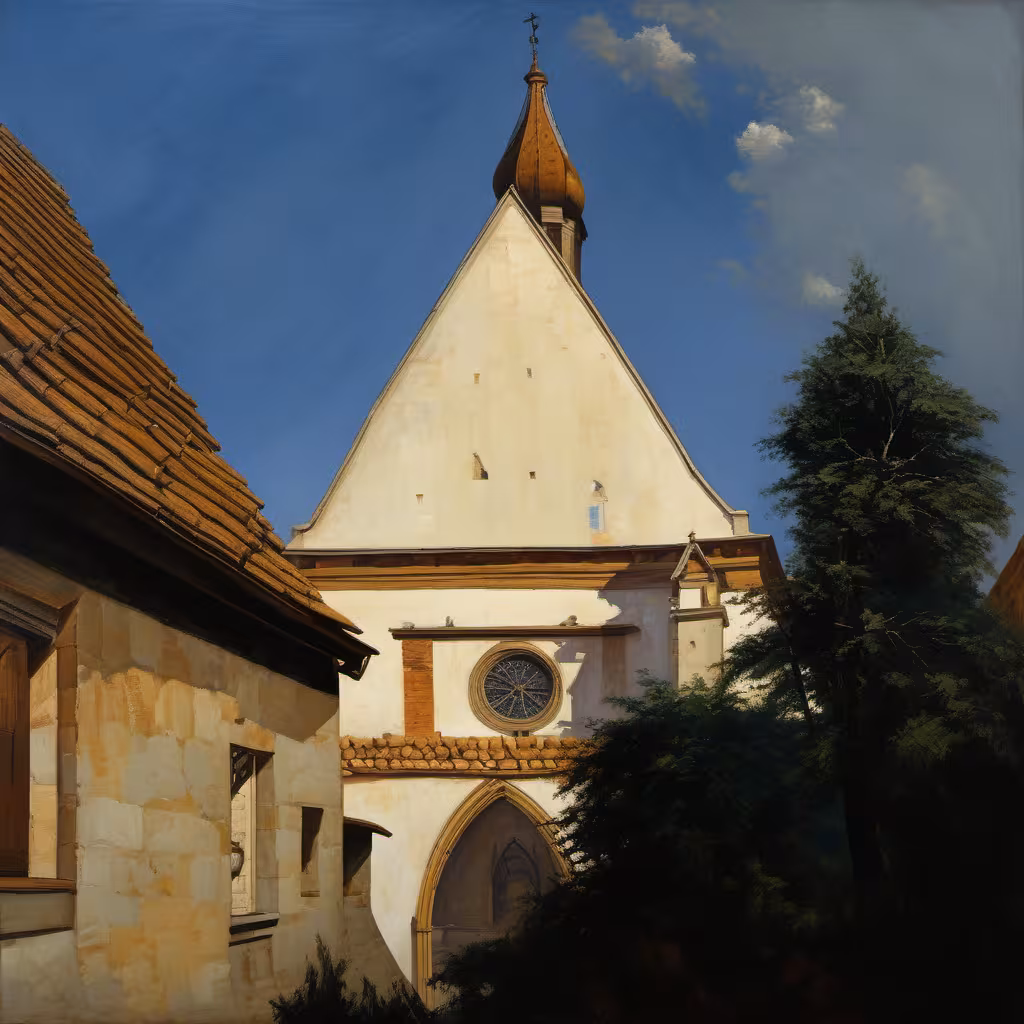 Wygląd historyczny – kostel svatého Petra (Brandýs nad Labem)