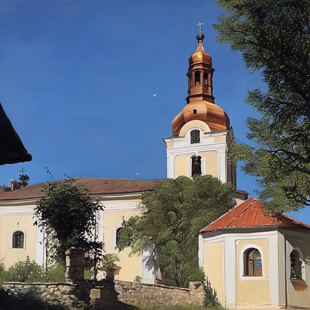 Historická podoba – Kostel svatého Petra a Pavla (Milovice u Hořic)