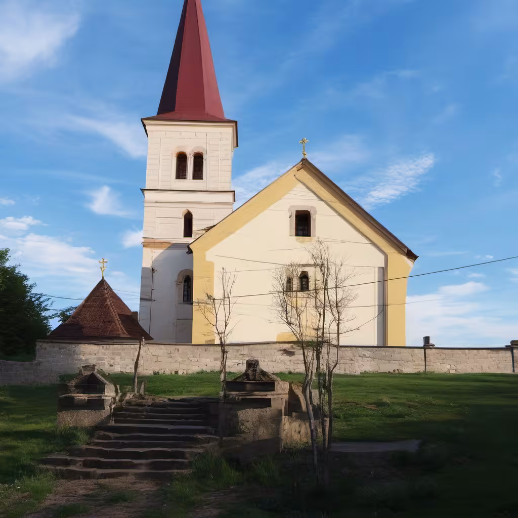 Historická podoba – kostel svatého Petra a Pavla (Rozhovice)