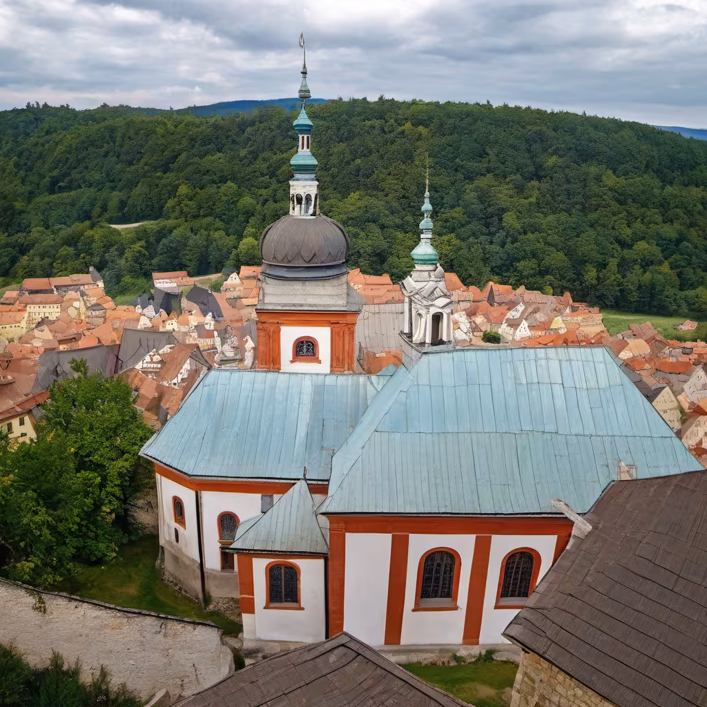 Historická podoba – Kostel svatého Václava v Lokti