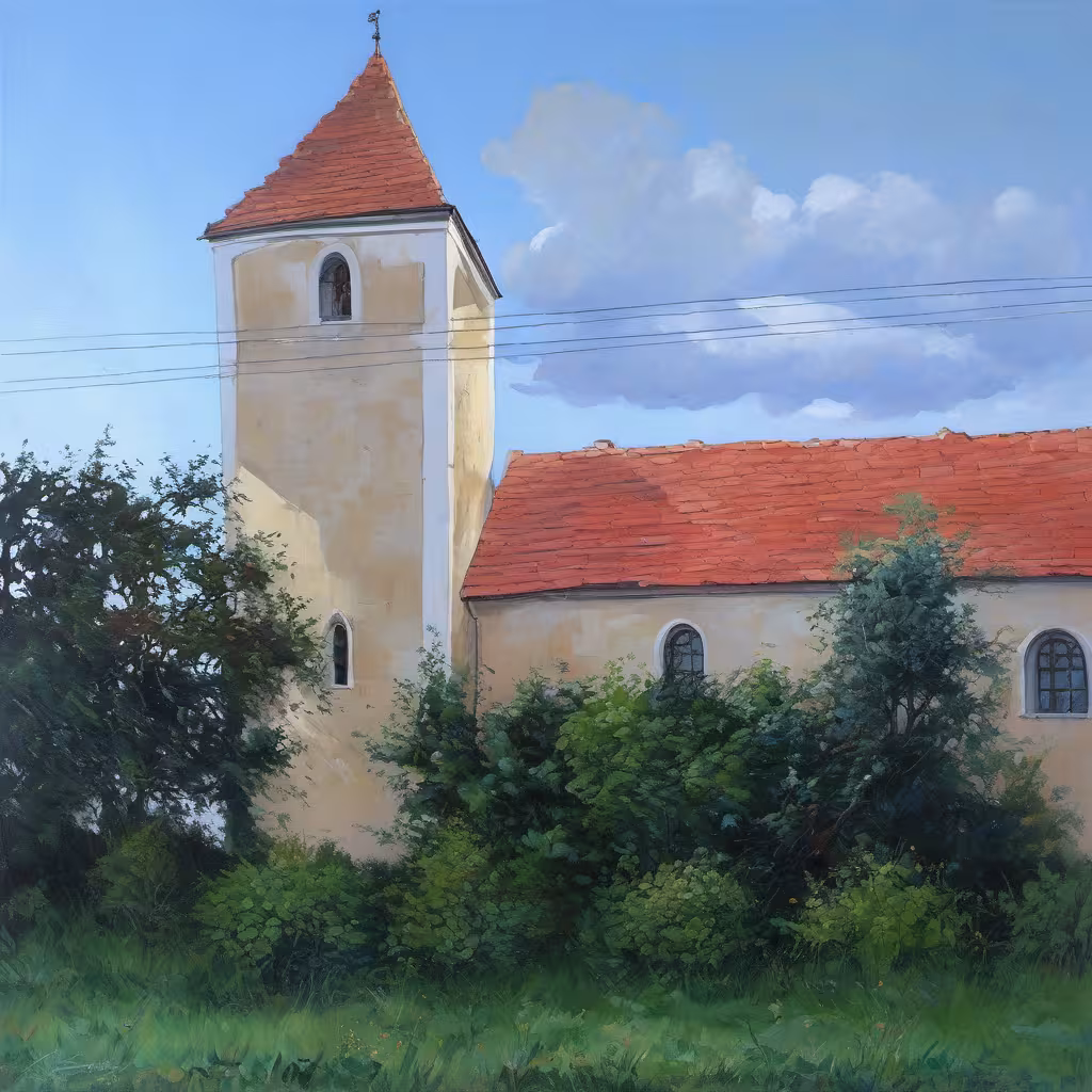 Historická podoba – kostel svatého Víta (Dyjákovičky)