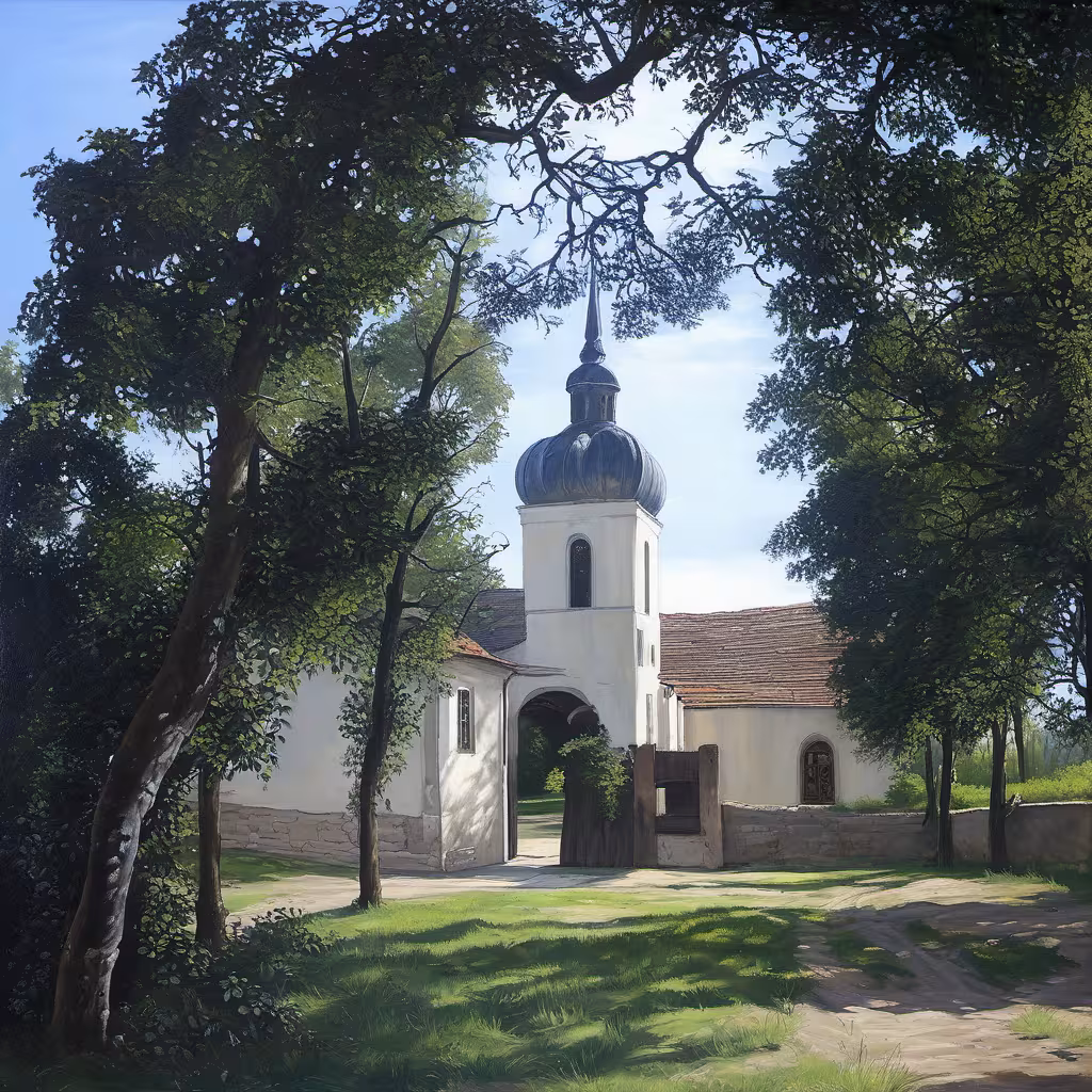 Historická podoba – Kostel svatého Vavřince (Vrčeň)