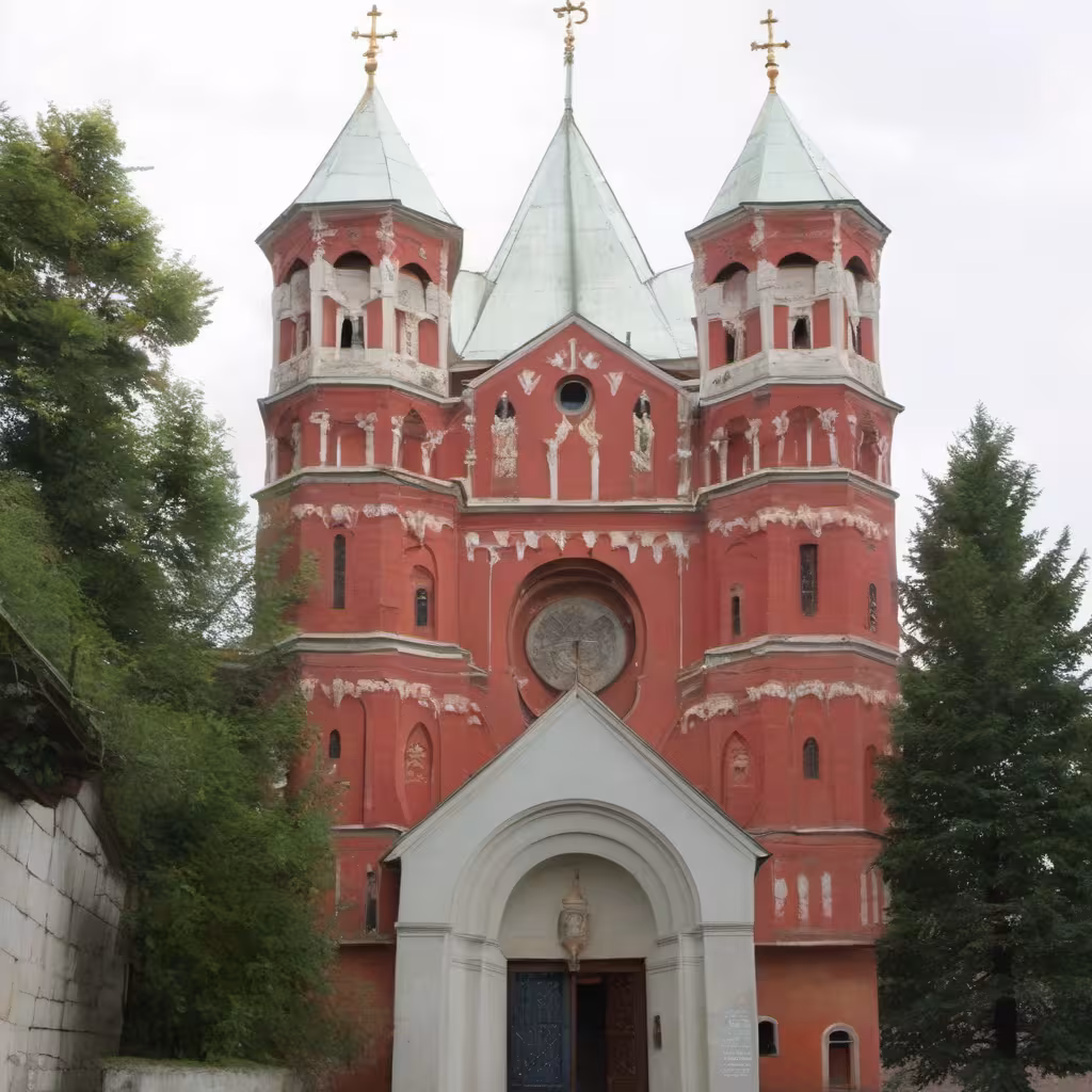 Historická podoba – kostel svatého Vincence z Pauly s farou