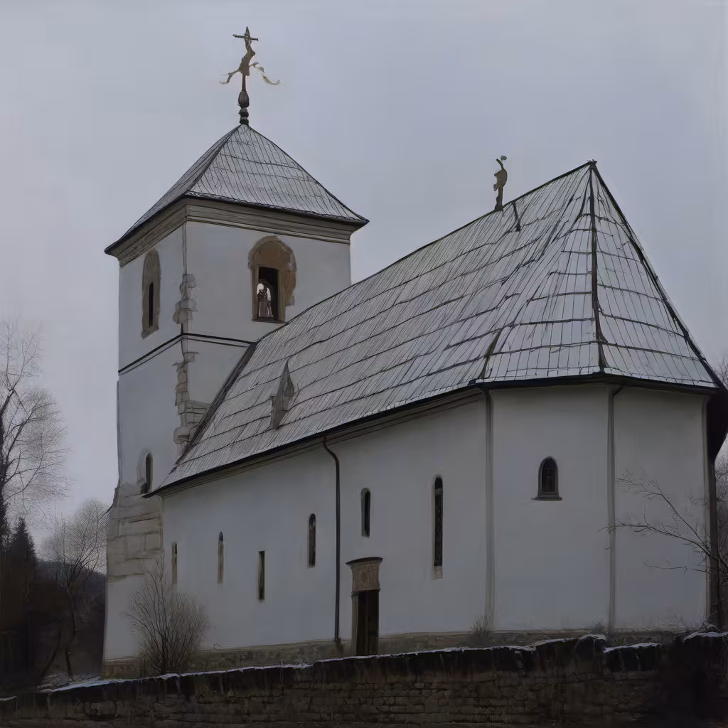 Historická podoba – Kostel svatého Wolfganga (Vikantice)