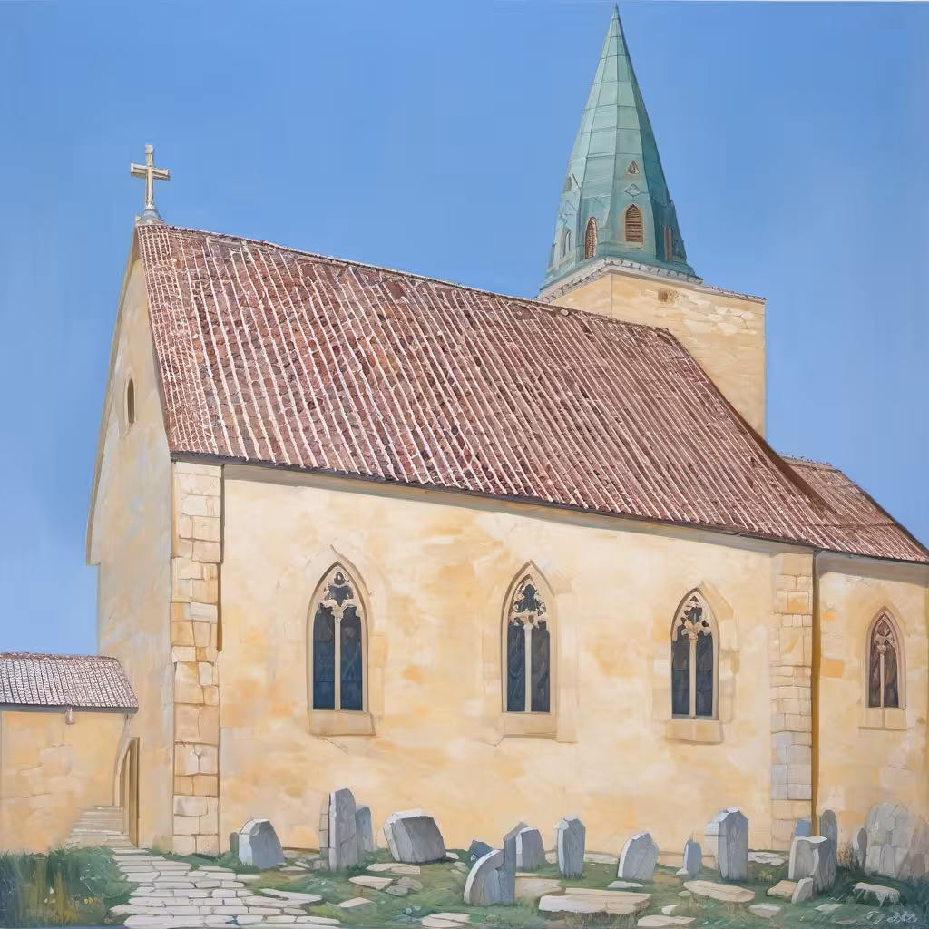 Historická podoba – kostel Zvěstování Panny Marie (Živanice)