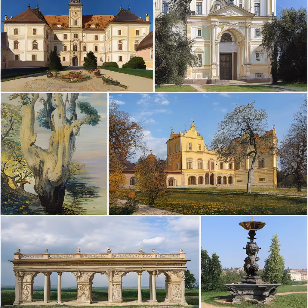 Historická podoba – Lednicko-valtický areál