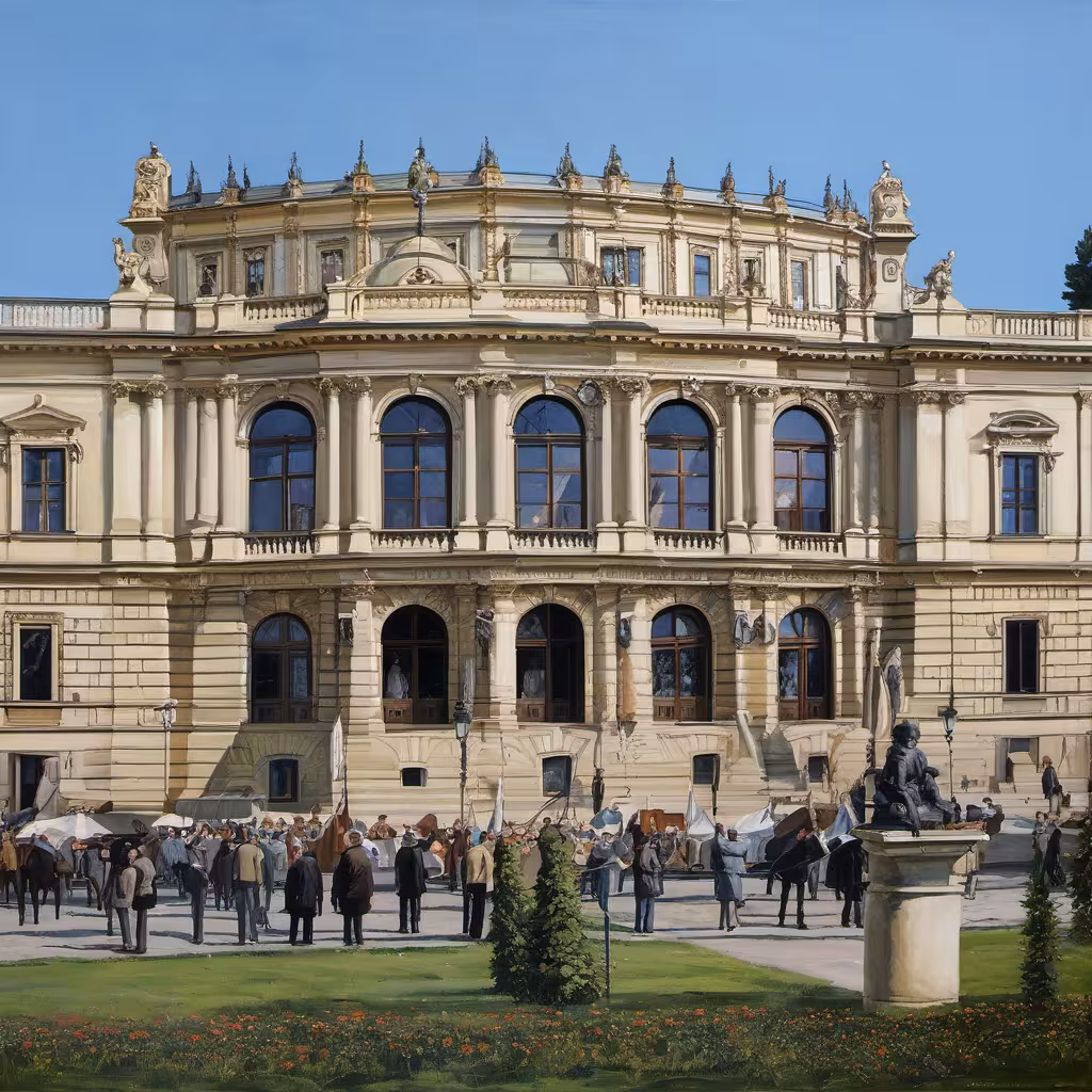 Historická podoba – Rudolfinum