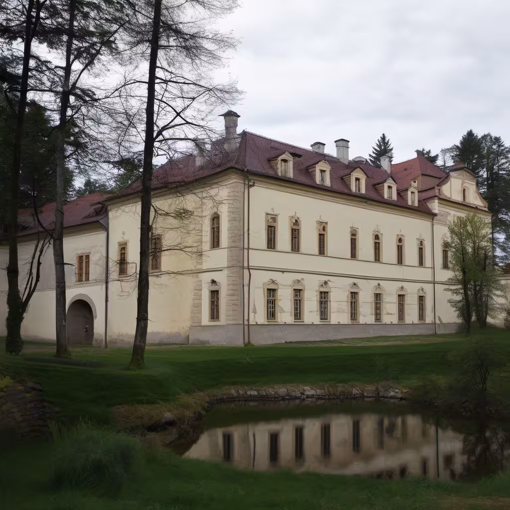 Historická podoba – zámek Kamenný Dvůr