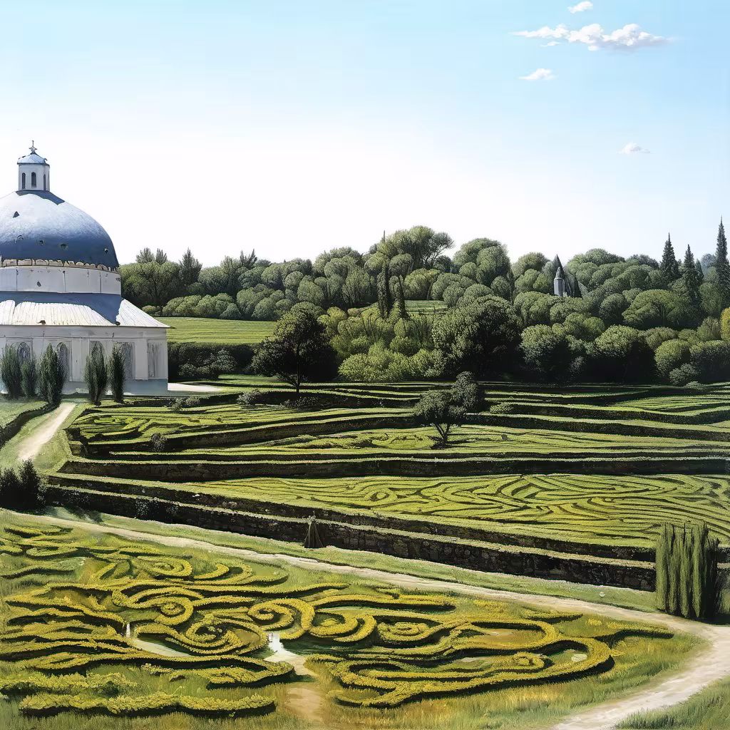 Wygląd historyczny – Zámek se zahradami v Kroměříži