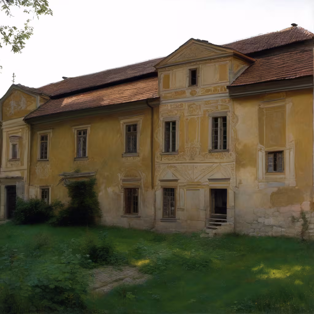 Historická podoba – Zámek Skrýšov