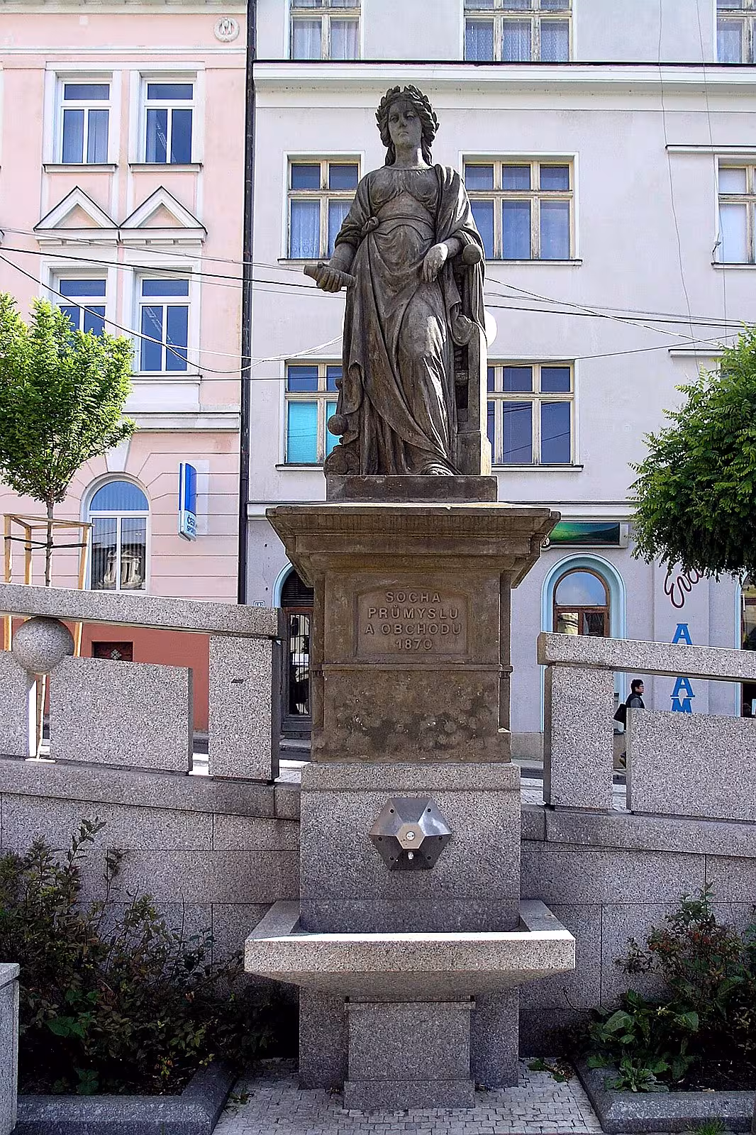 Alegorická socha Průmyslu