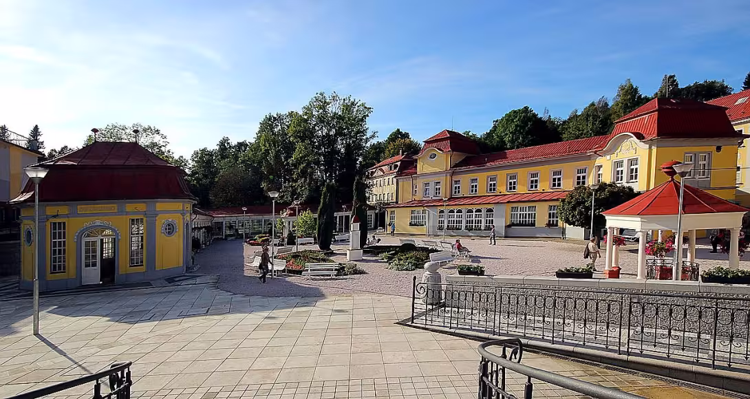 Areál centrálních lázní