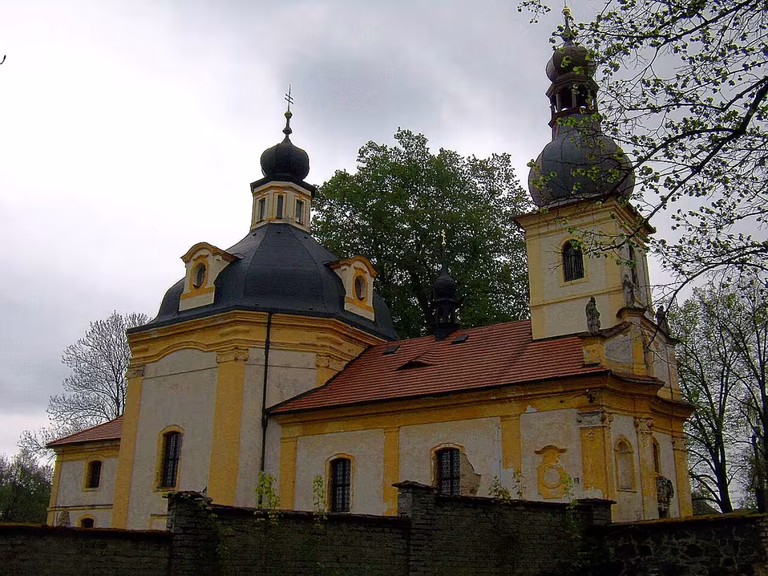 Kostel svatého Jana Nepomuckého (Nové Mitrovice)
