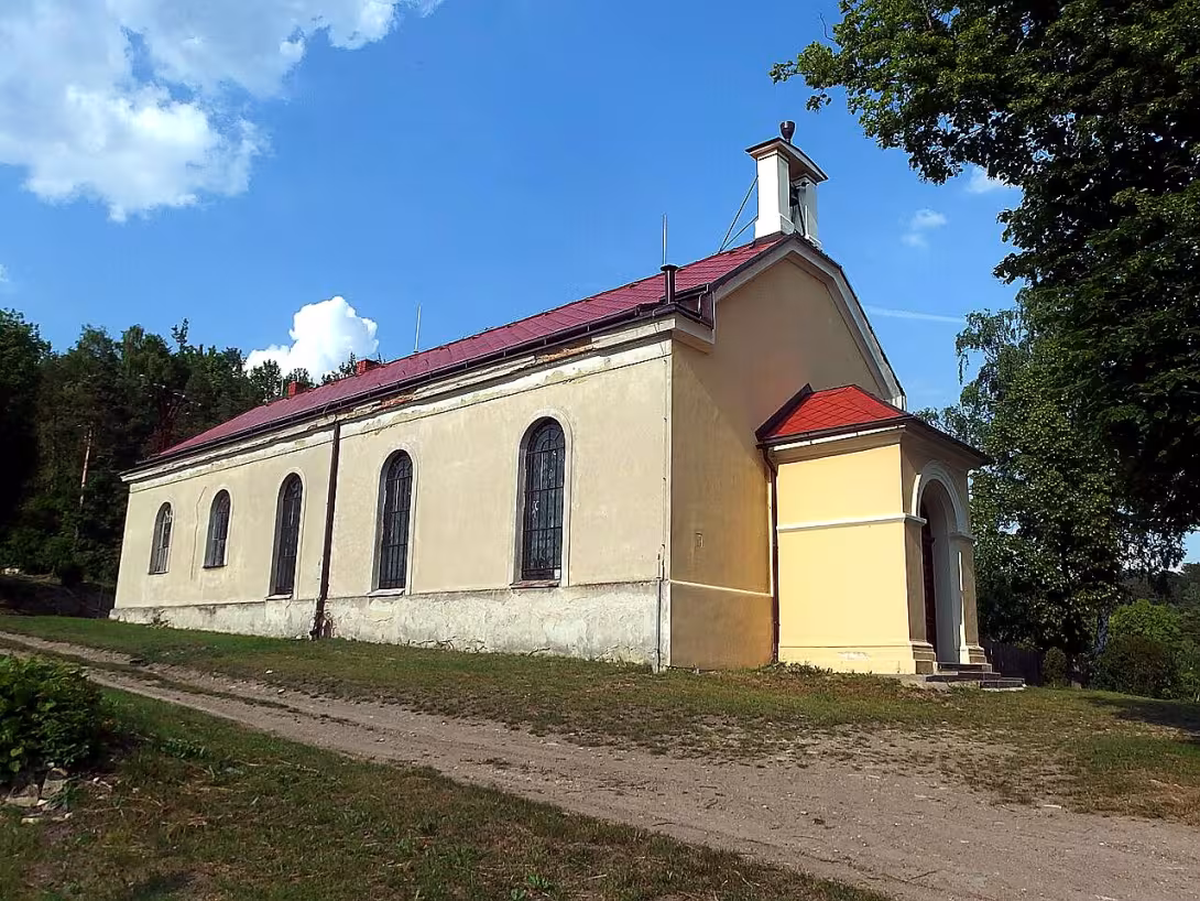 evangelický kostel v Moravské Chrastové