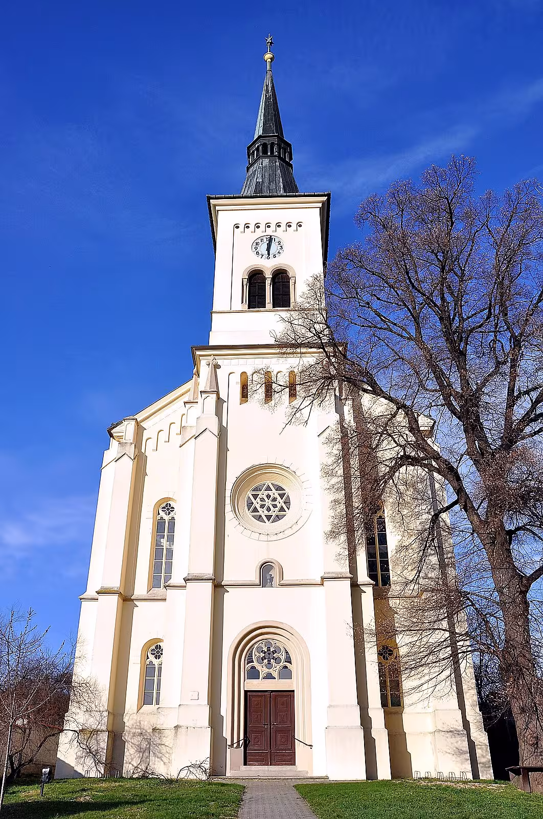 evangelický kostel v Nosislavi