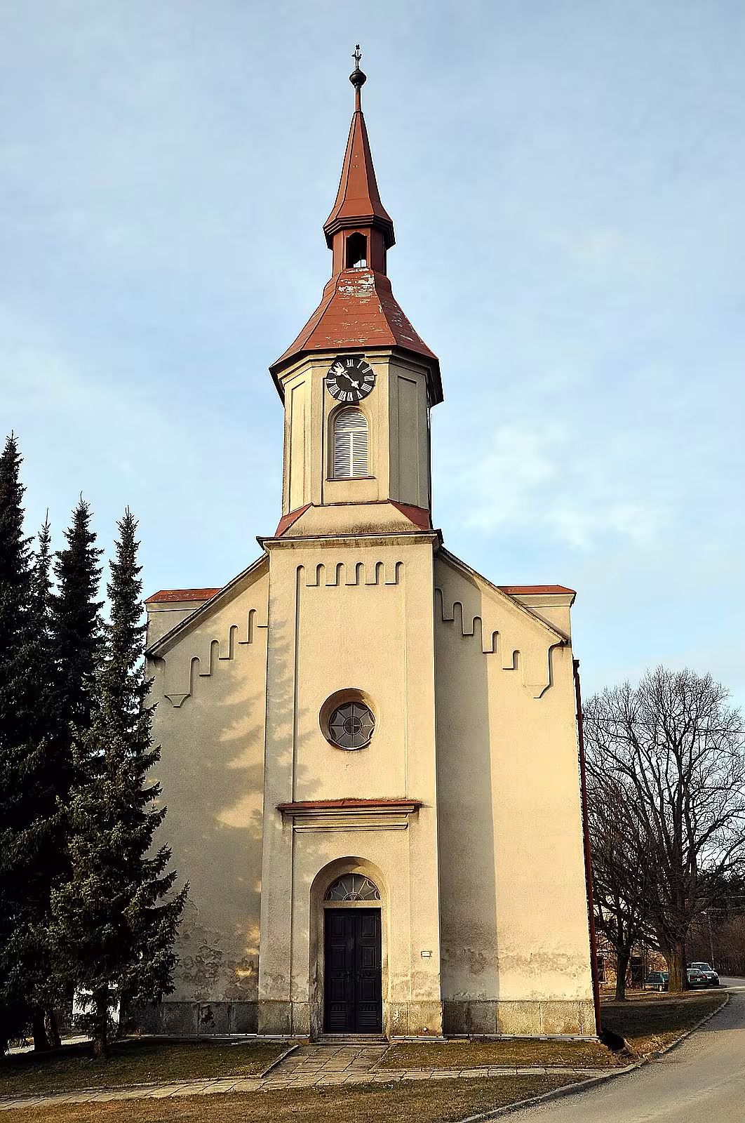 evangelický kostel v Opatově
