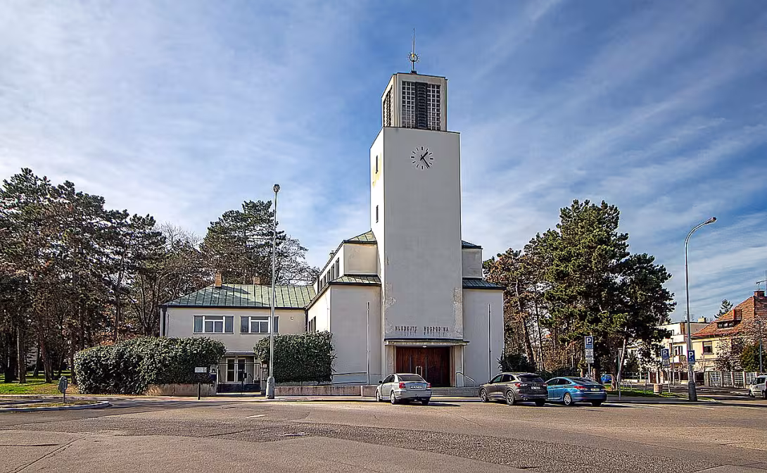 evangelický kostel ve Střešovicích