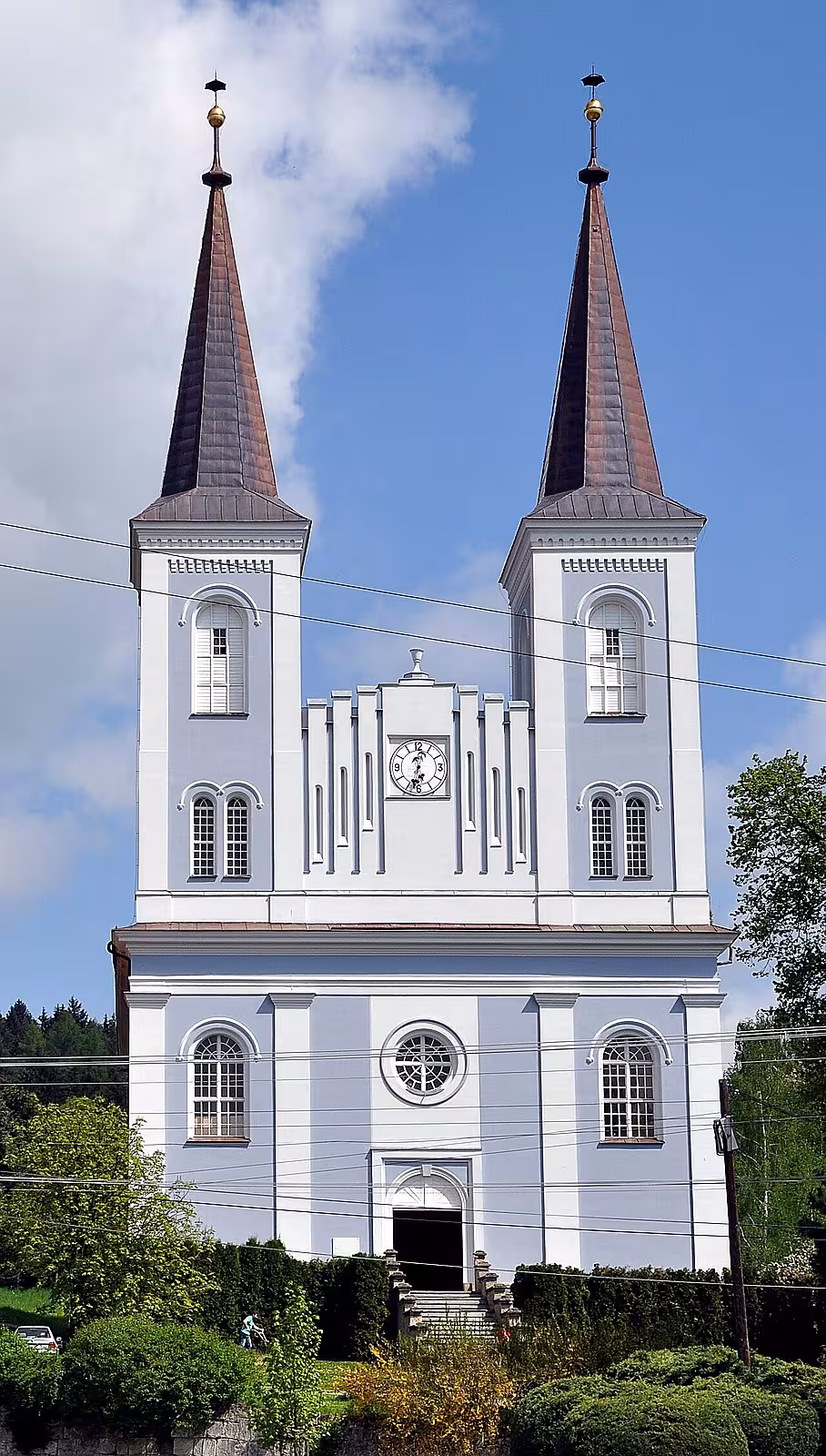 evangelický kostel ve Vanovicích