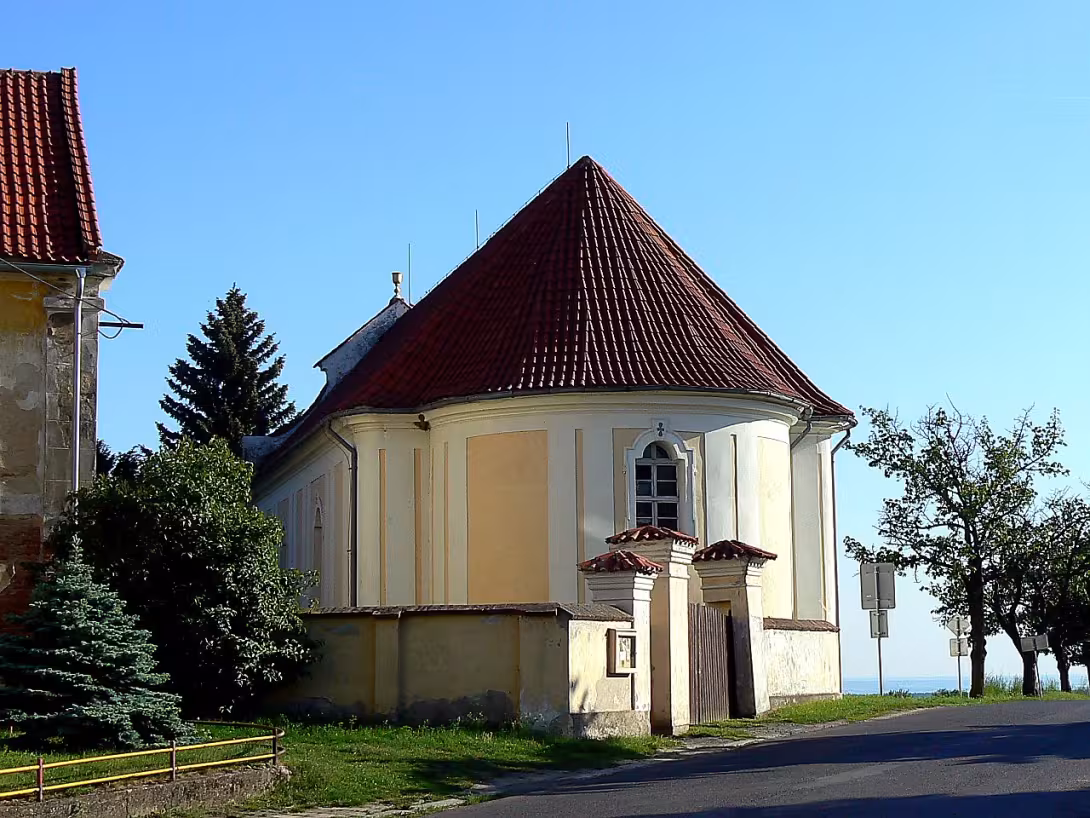 evangelický kostel ve Vysoké