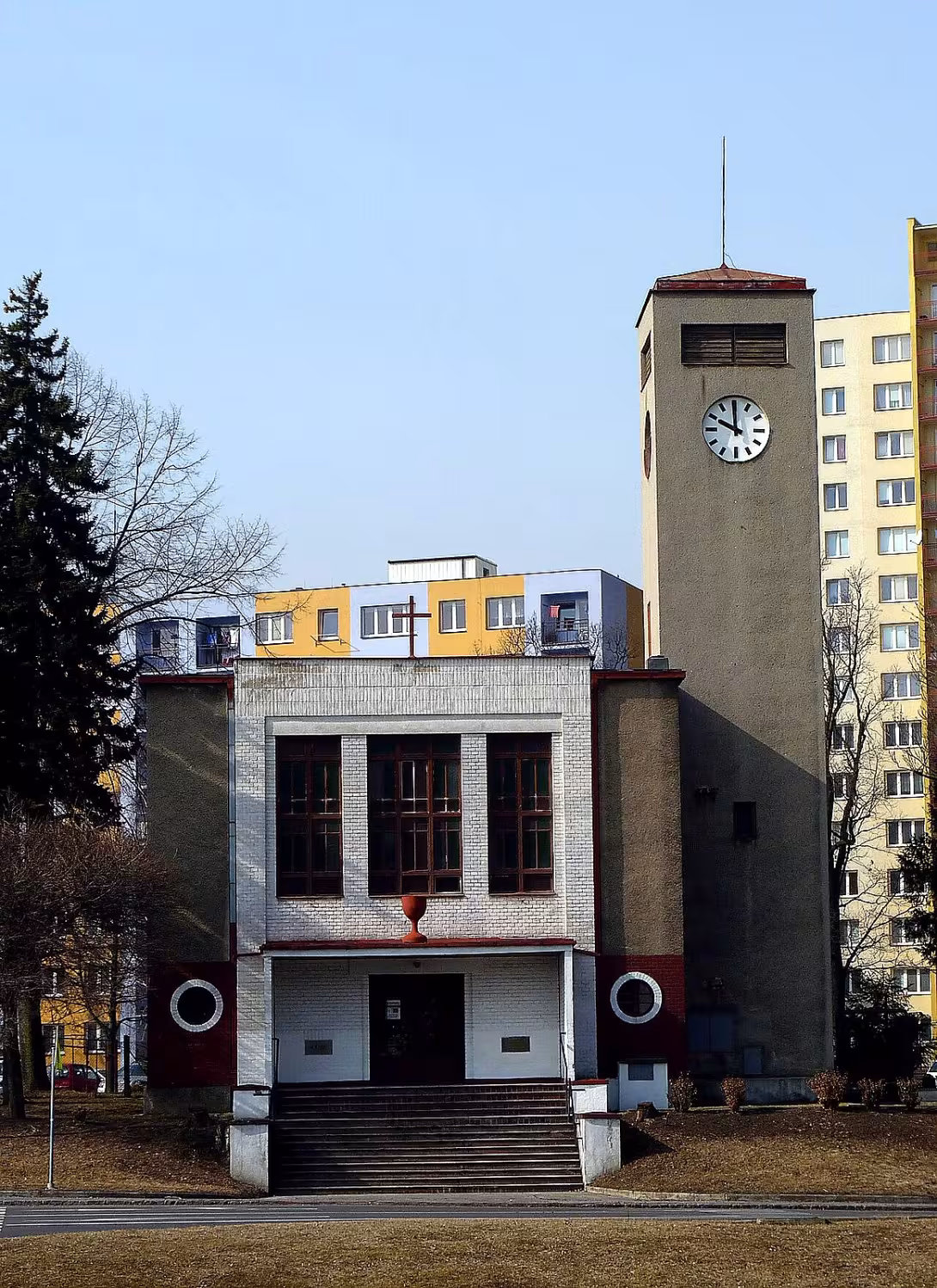 husitský kostel v Ostravě-Zábřehu