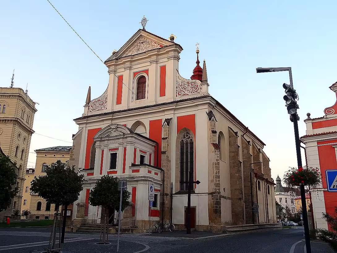 kostel Nanebevzetí Panny Marie  v Mladé Boleslavi
