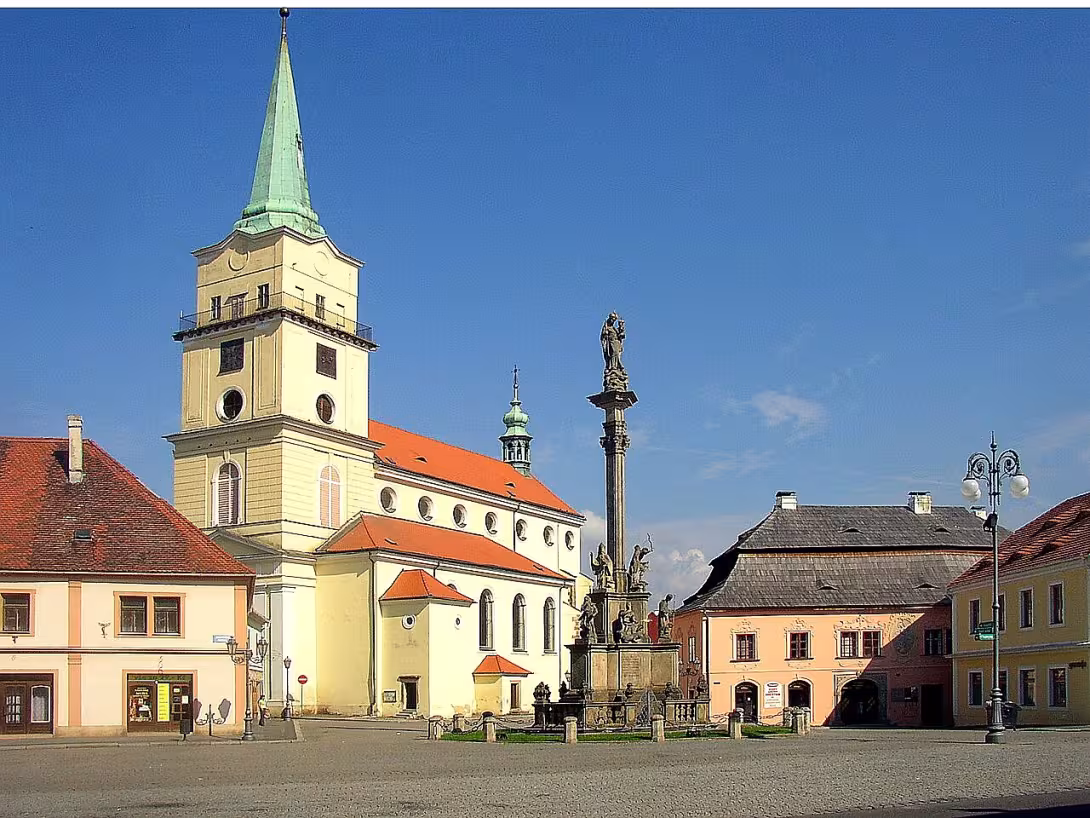kostel Panny Marie Sněžné v Rokycanech