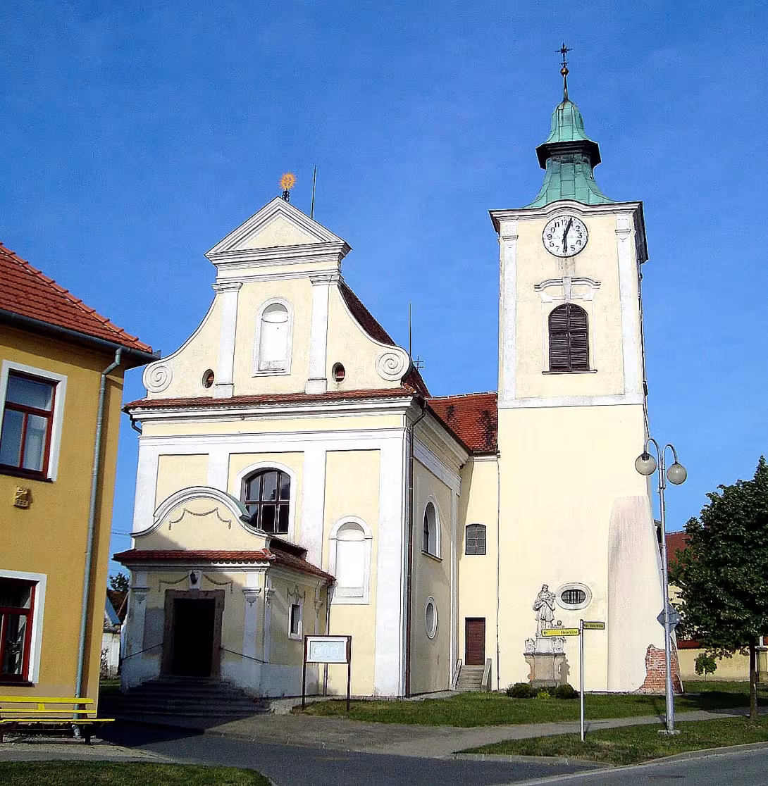kostel svatého Jana Křtitele a svatého Václava
