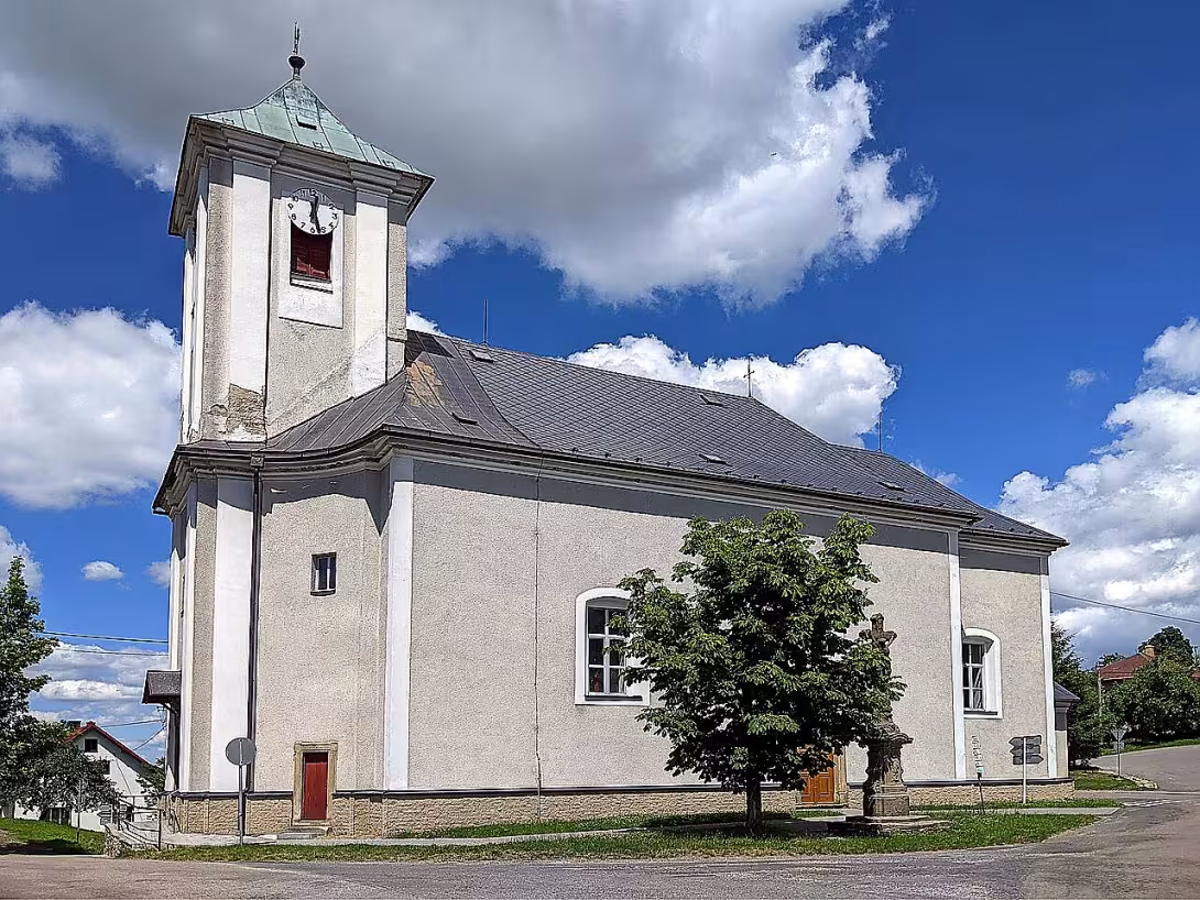 kostel svatého Jana Nepomuckého (Cotkytle)