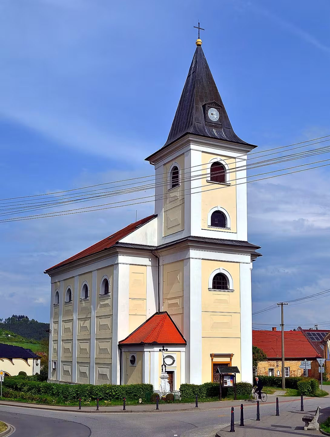 kostel svatého Jeronýma v Křetíně