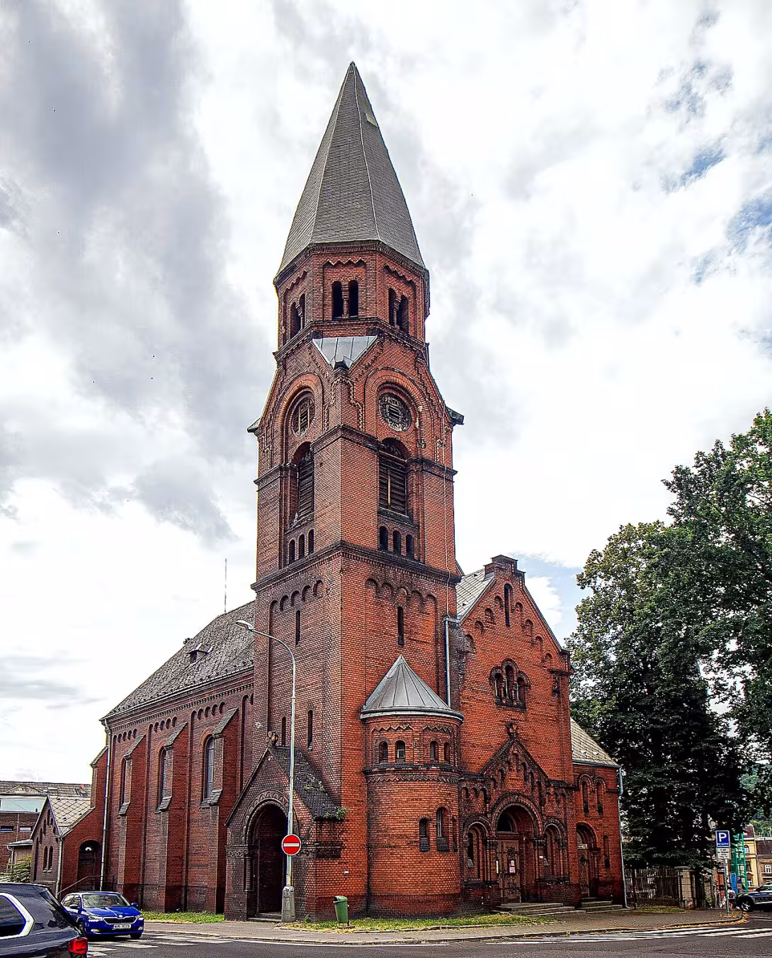 kostel svatého Pavla v Ústí nad Labem