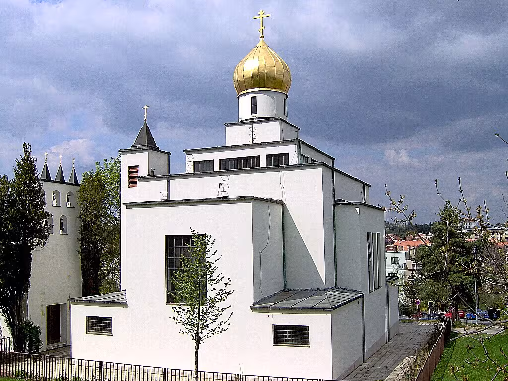 pravoslavný chrám svatého Václava