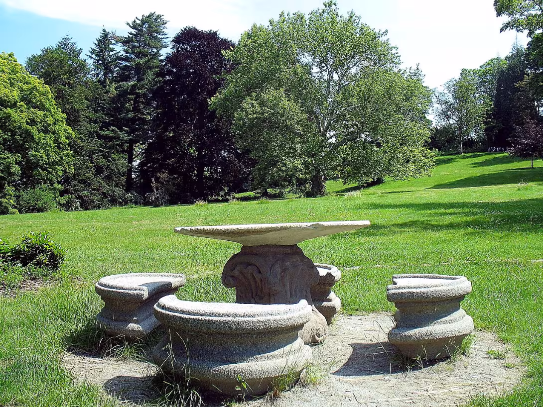 zámecký park ve Vrchotových Janovicích