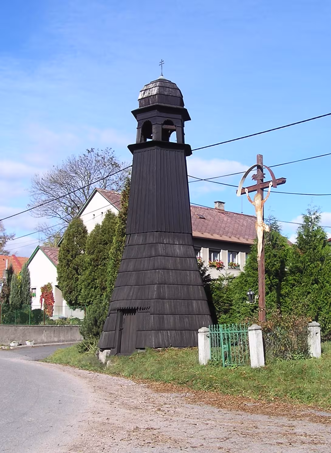 Dnešní pohled – Dřevěná zvonice