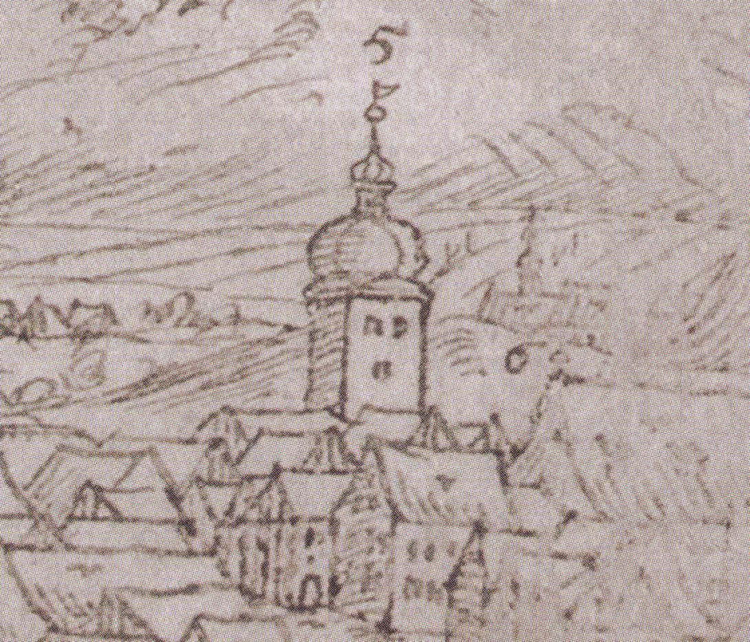 Dzisiejszy widok – Prunéřovská brána