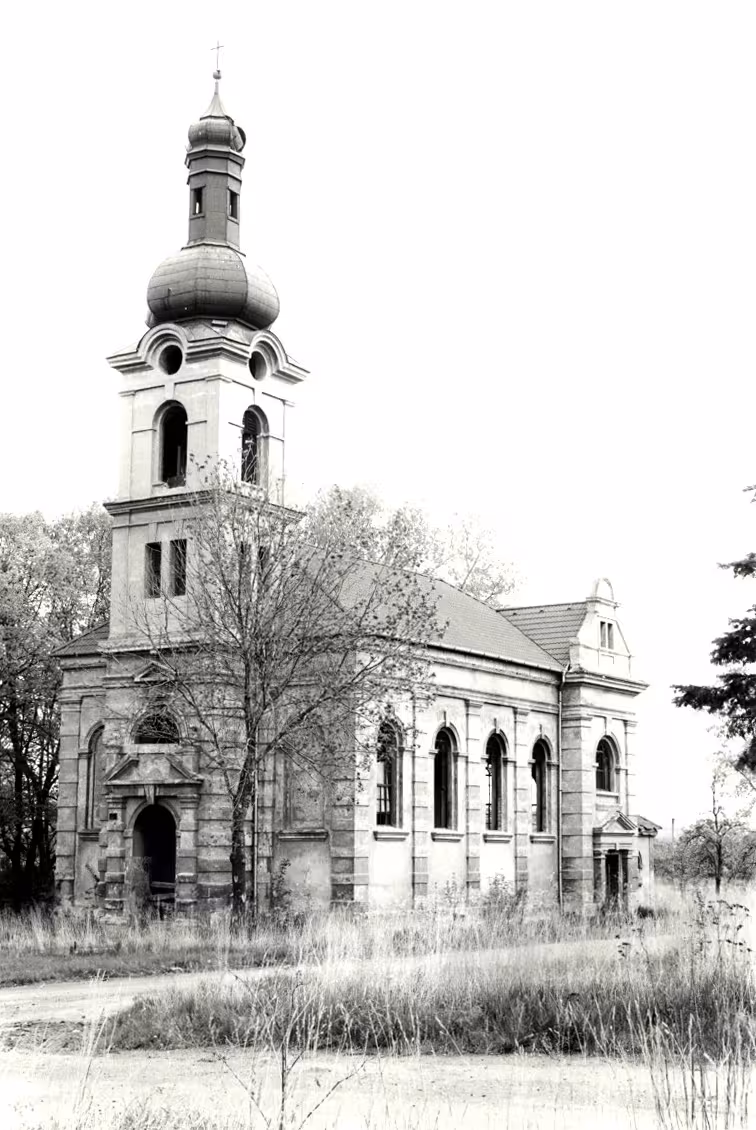 Dnešní pohled – Kostel svatého Michaela archanděla (Libkovice)
