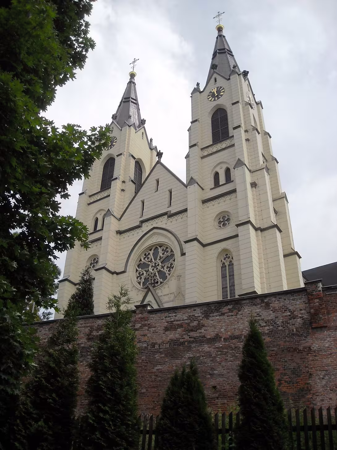Dzisiejszy widok – Kostel Narození Panny Marie