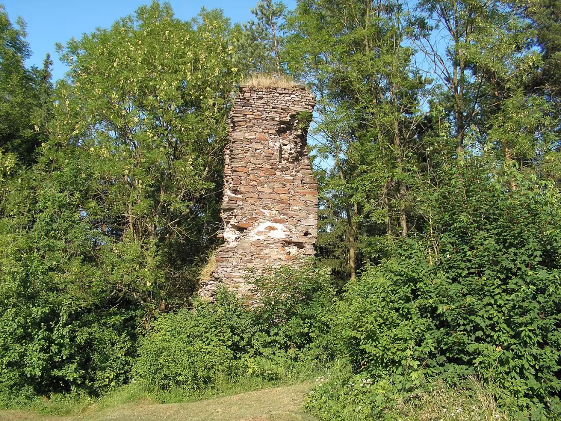 Today's view – Chlum (hrad, okres Kutná Hora)