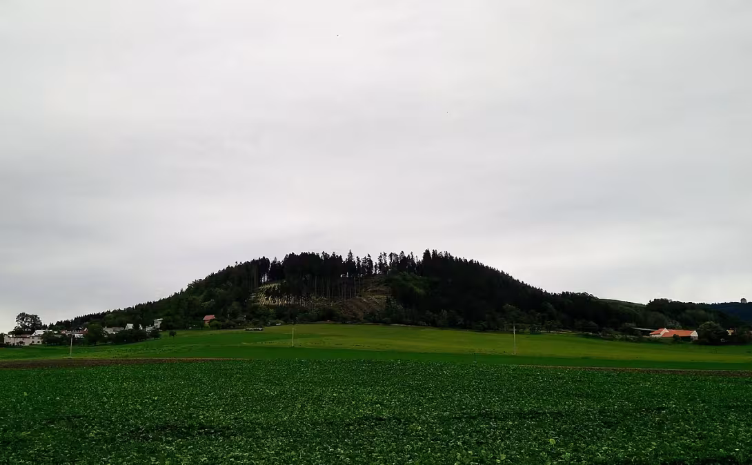 Dzisiejszy widok – Chlum (hrad, okres Kroměříž)