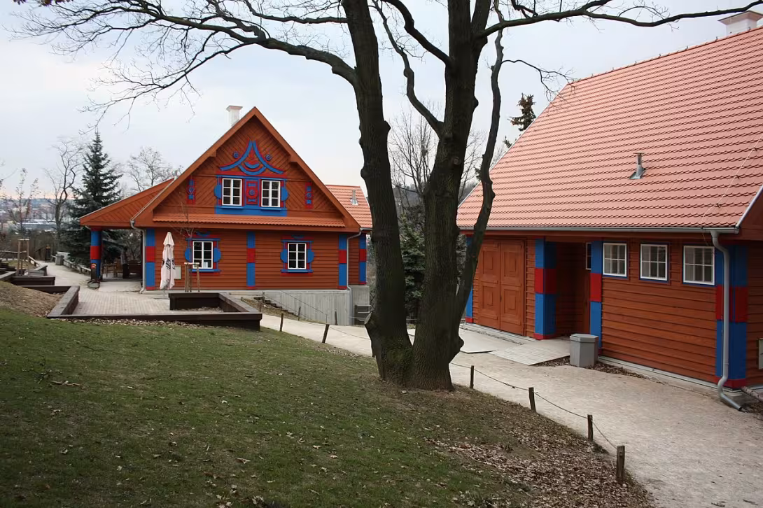 Dnešní pohled – Gočárovy domky
