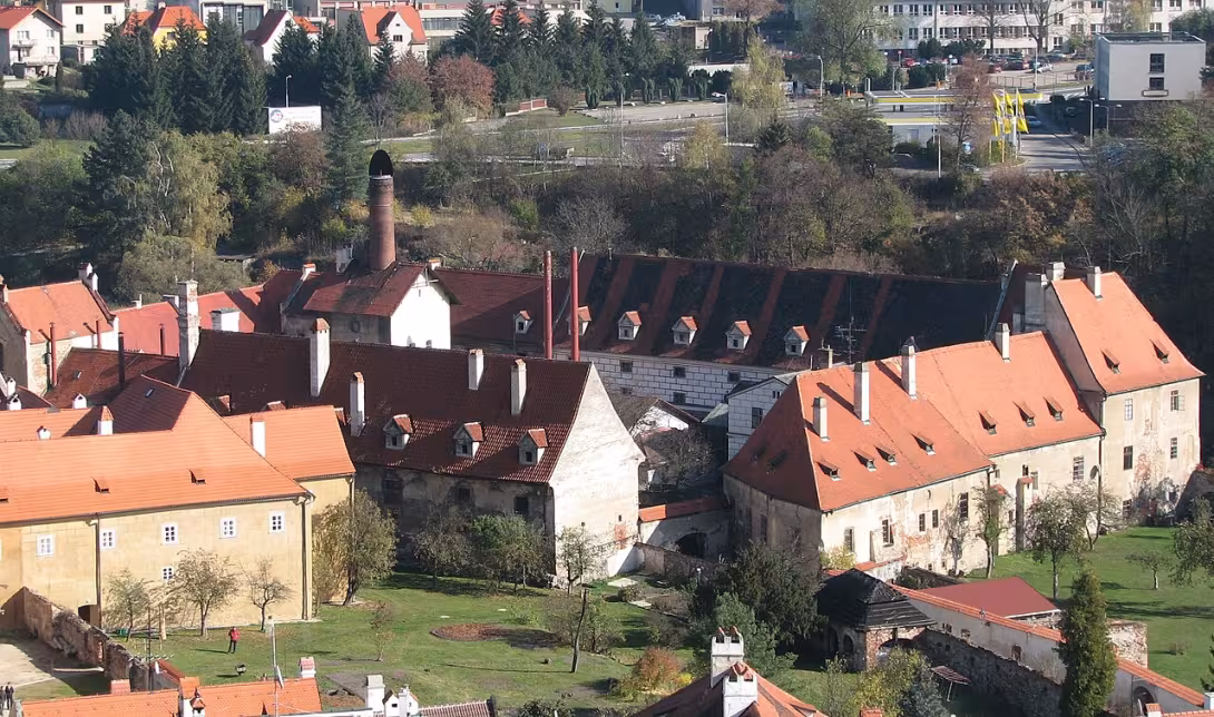 Dnešní pohled – Historický pivovar Český Krumlov (dříve Eggenberg)