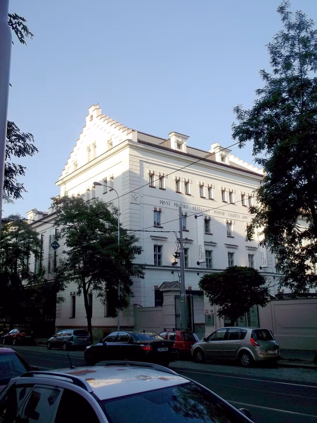 Dnešní pohled – Holešovický pivovar