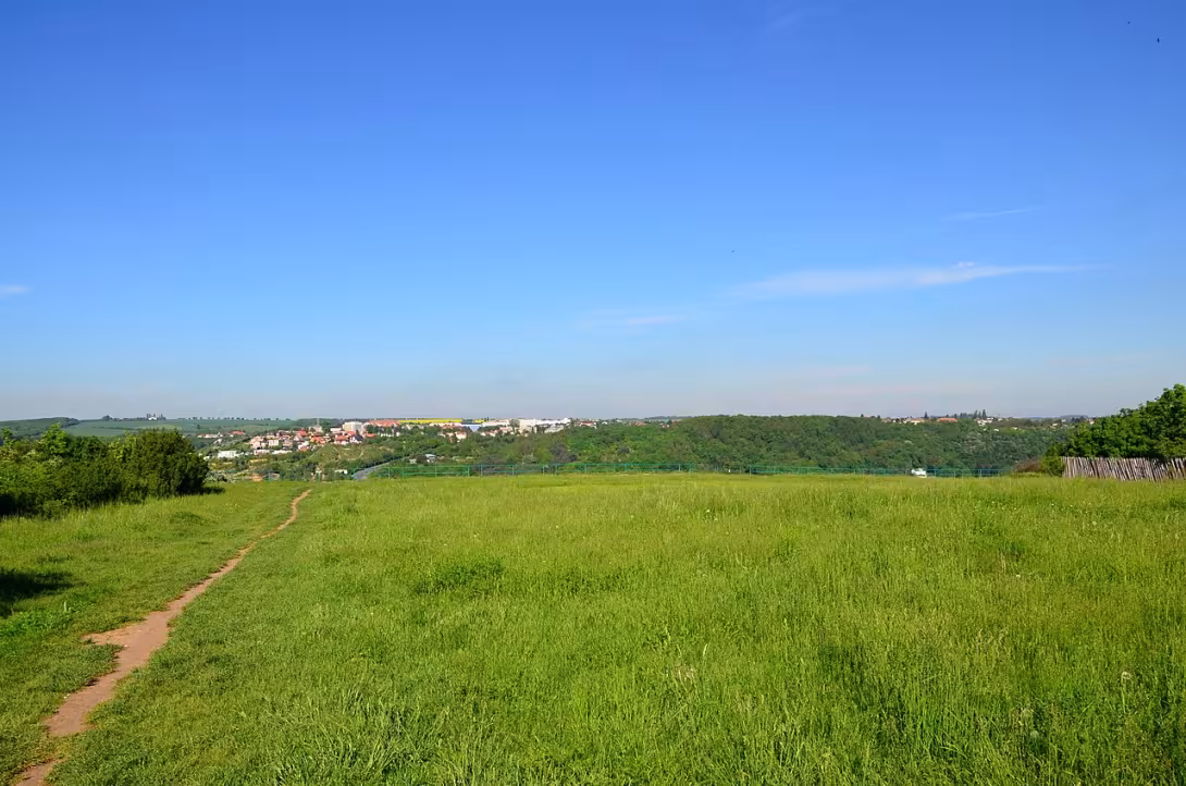 Dnešní pohled – Hradiště Na Farkách
